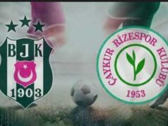 Beşiktaş Çaykur Rizespor’u 4 – 1 mağlup etti: Beşiktaş çeyrek finalde beşiktaş rizesporu 4-1 yendi ve adını kupa da çeyrek finale yazdırdı